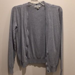 ✨4/$9✨ Cherokee Brand Light Grey Cardigan